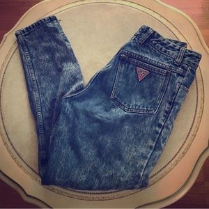 High waisted denim jeans 😍